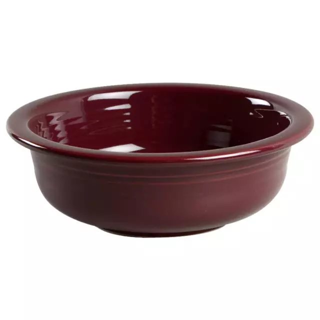 Homer Laughlin  Fiesta Claret  Round Vegetable Bowl 10962587