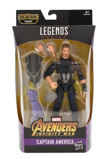 Figurine Marvel Legends – Captain America – Avengers Endgame – BAF Thanos – HASBRO – NEUF Scellé