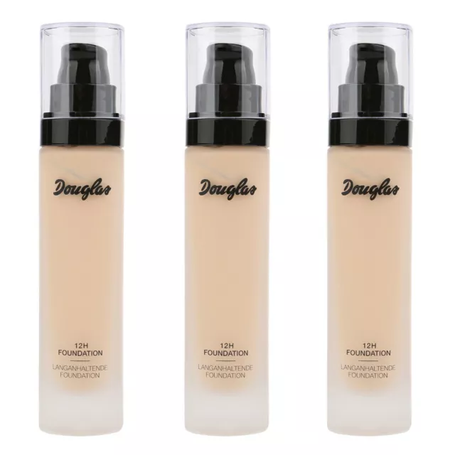 3x Douglas Make-up 12H Fond De Teint Foundation Power Of Light 25 ml SET MU0313