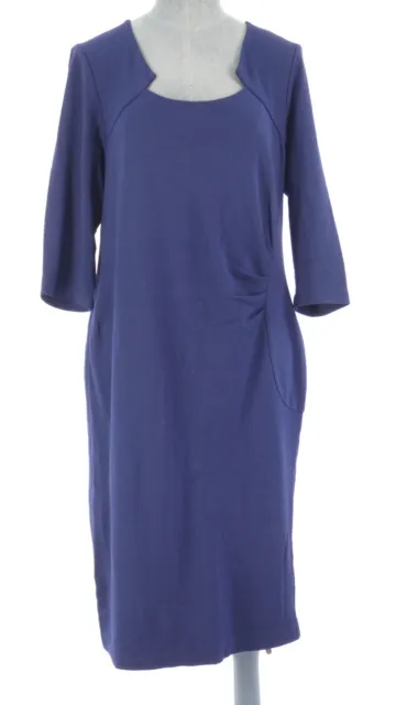 Vestido de maternidad Seraphine turno ocasión especial inteligente elegante azul Reino Unido 14