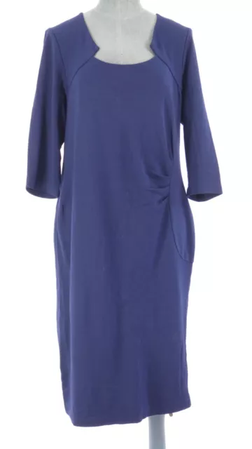 Vestido de maternidad Seraphine turno ocasión especial inteligente elegante azul Reino Unido 14