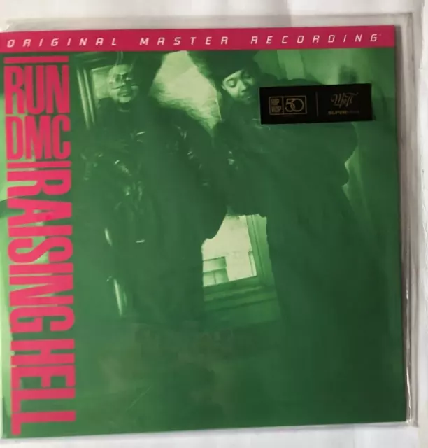 Run-DMC Raising Hell MFSL Vinyl Record New Sealed 196588114519 Mobile Fidelity