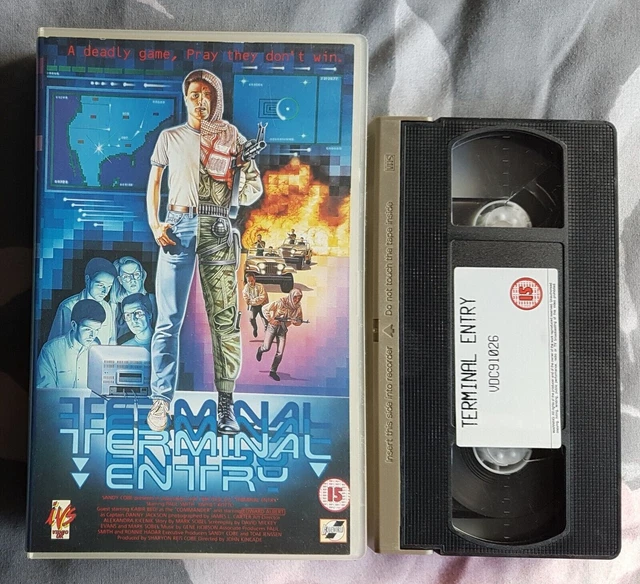 TERMINAL ENTRY (VHS) BIG BOX - 1987 Edward Albert + Yaphet Kotto + Paul ...