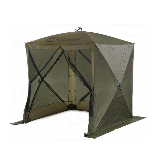 CLAM Quick-Set Traveler Portable Outdoor Gazebo Canopy Shelter & 3 Wind Panels