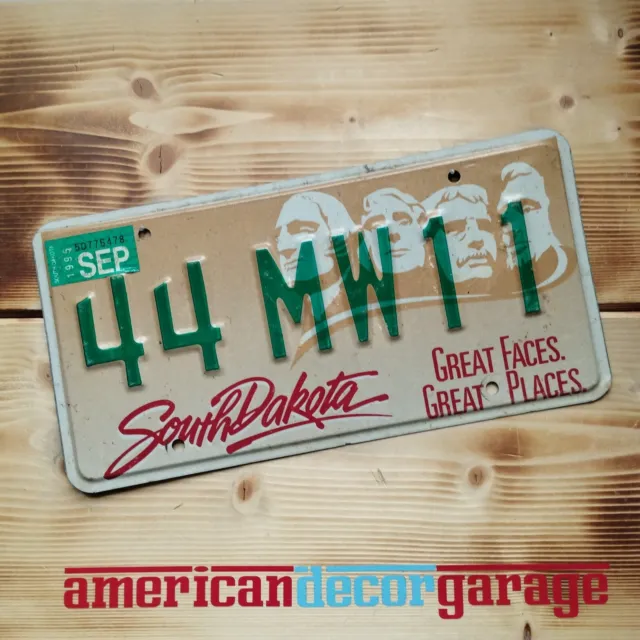 USA Nummernschild/Kennzeichen/license plate*South Dakota Mount Rushmore Great *