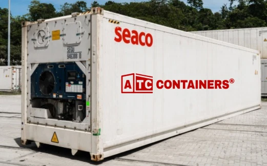 40FT HIGH CUBE refrigerated shipping container (+25 to -25) Cargo ...