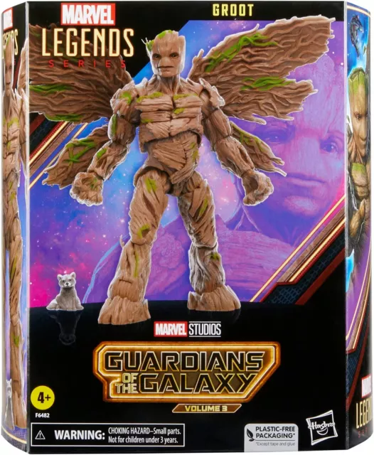 Marvel Legends Series GROOT Guardians of the Galaxy Vol. 3 6-Inch Action Figure