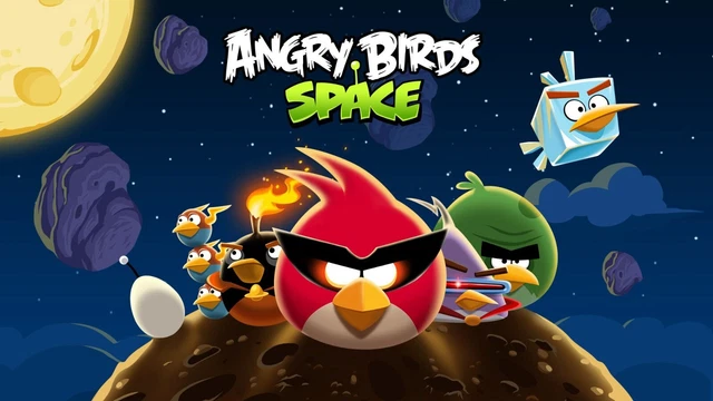 2012 ROVIO ANGRY BIRDS SPACE COVER POSTER NEW 34x22 FREE SHIPPING