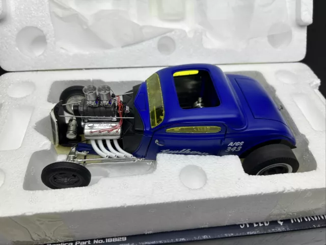 1934 Blown Altered Coupe Southern Speed & Marine Ltd Ed 1002Pc 1/18 By Gmp 18829