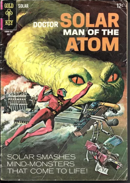 Doctor Solar Man of the Atom #20, 1967, silverage, Gold Key, Comic Book