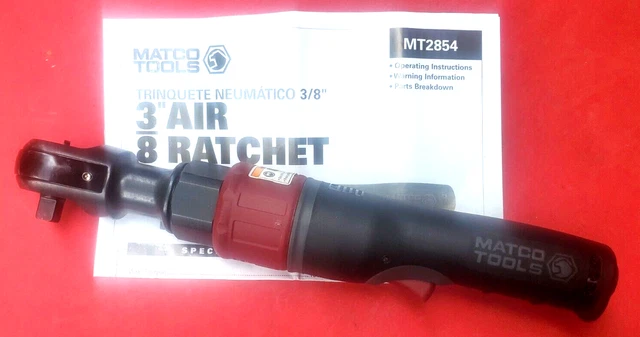 Matco Mt2854 3/8" Drive Pneumatic Air Ratchet Wrench 3