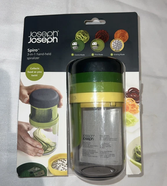 JOSEPH JOSEPH SPIRO 3-in-1 Hand-Held Spiralizer £13.95 - PicClick UK