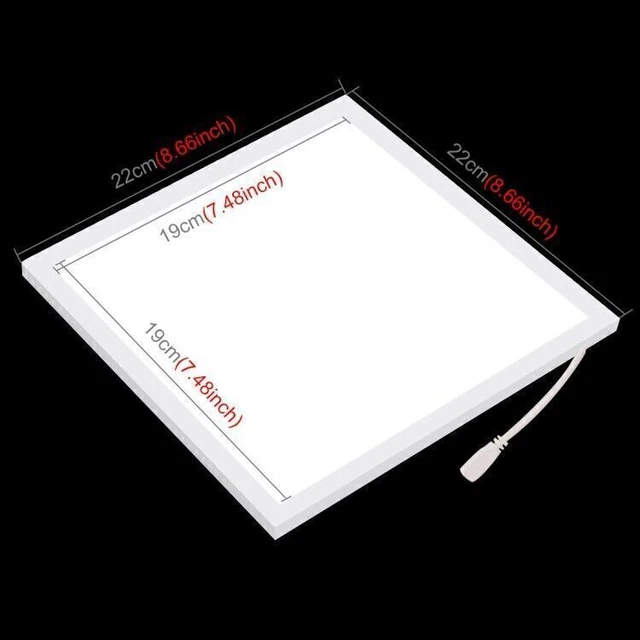 Photo Studio Light Soft Boxes LED Photography Shadowless Bottom Light Panel Pad