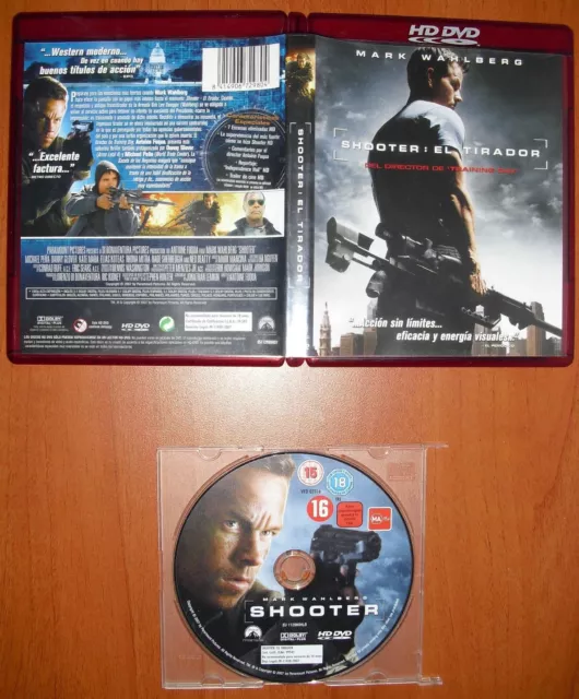 Shooter: El Tirador HD-DVD 1080p (NO Blu-Ray, NO DVD) Ver. Española, CASTELLANO