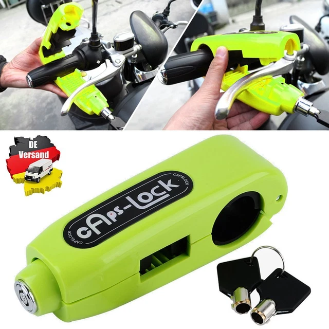 Serratura moto serratura a leva manuale per moto/scooter serratura leva freno DHL