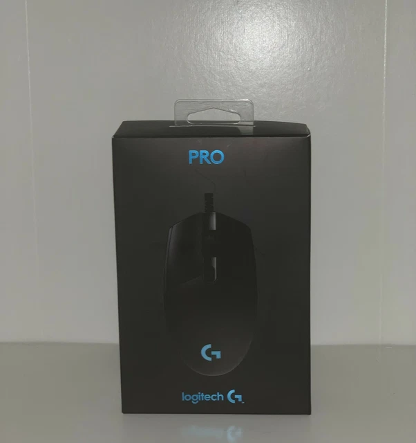 BLACK LOGITECH G PRO Hero Gaming Mouse, Wired, 12000 DPI, Ultra