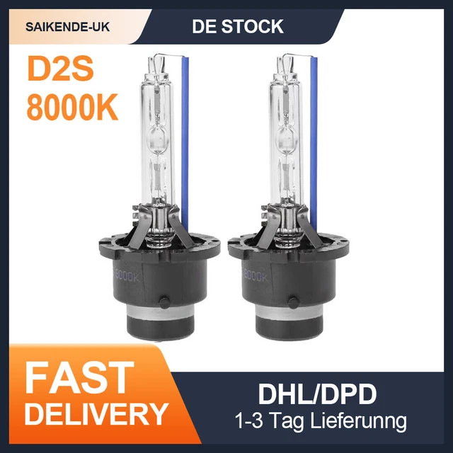 2x D2S 8000K Xenon Brenner Scheinwerfer Lampe STANDARD EDITION Für Audi A4 BMW
