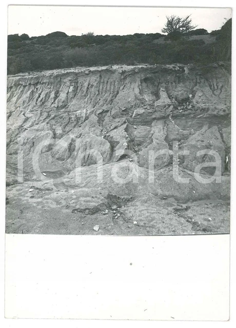 1965 ca SARDEGNA GALLURA Canale all'imbocco della galleria PADULE *Foto