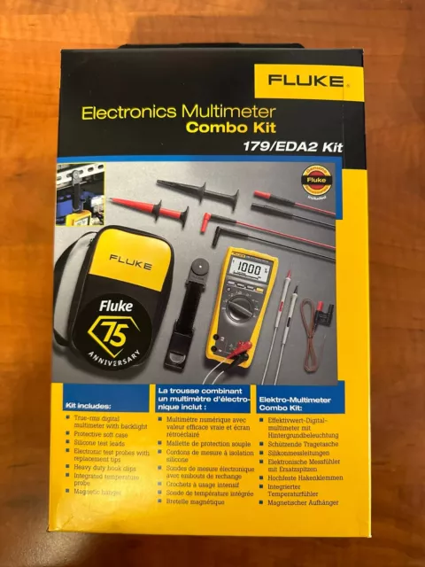 FLUKE-179/EDA2/EUR - Kit Multimètre avec accéssoires - FLUKE 179