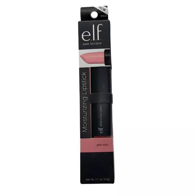 E.l.f. Moisturizing Lipstick, Pink Minx 82633 2