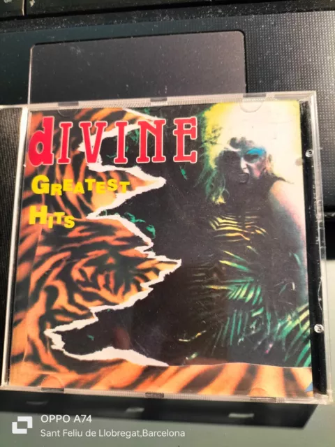 Rar Cd. Divine. Greatetst Hits. Unidisc. Made In Canada