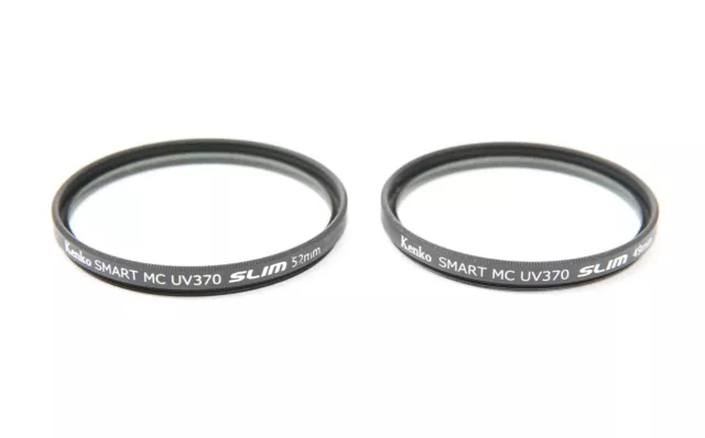 Kenko SMART MC UV370 SLIM 49mm & 52mm Filter