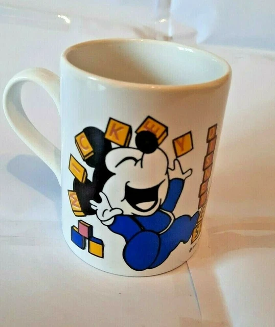 1984 Disney Micky/Minnzie Kaffeetasse Henkelbecher Sammlertasse / Walt Disney