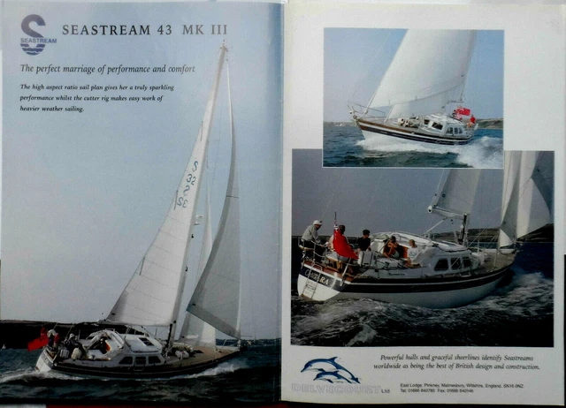 Seastream 43 MK III Plan Dossier de presse Livret de présentation