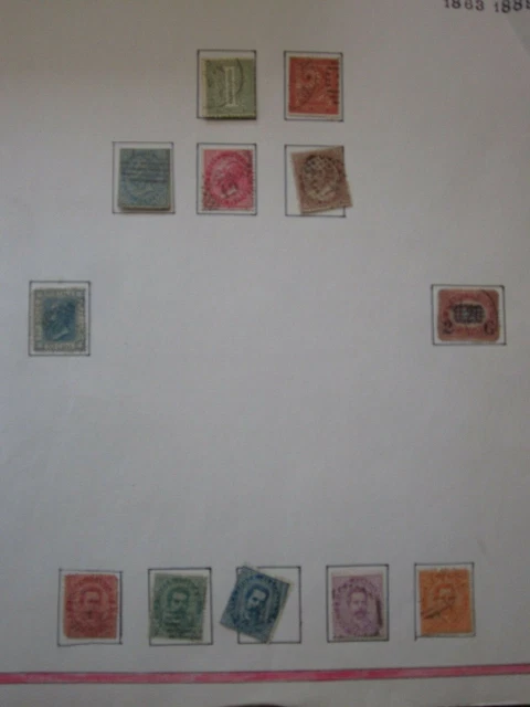 145-ITALIE petit lot de 12 timbres anciens, à étudier...