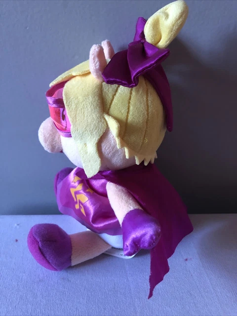 Disney Jr Muppet Babies SUPER FABULOUS MISS PIGGY 9" Plush Stuffed TOY 3