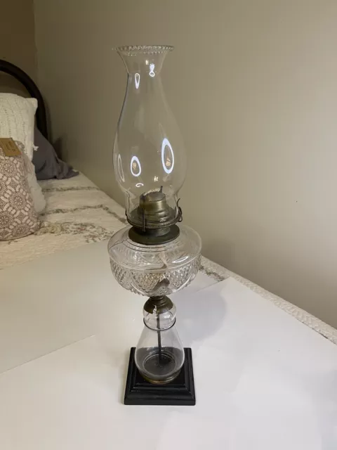 Vintage Kerosene Oil Lamp