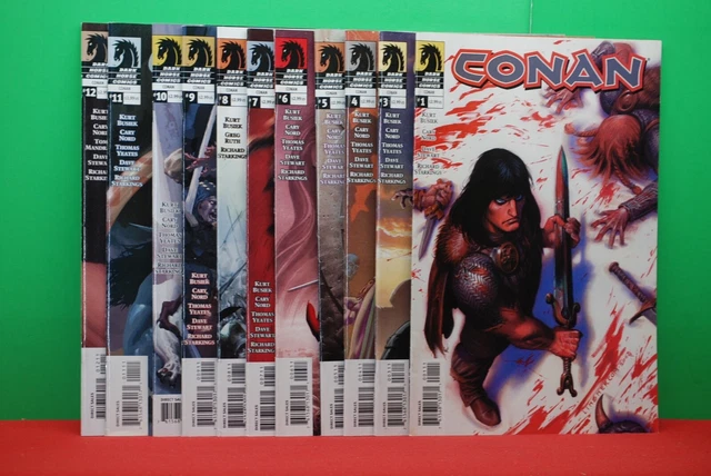 CONAN (2004 Dark Horse) #1 3 4 5 6 7 8 9 10 11 12 Kurt Busiek / Unread  NEW /NM+