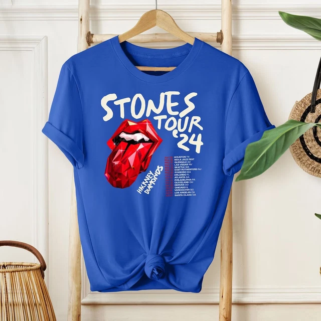 RARE!! THE ROLLING Stones Hackney Diamonds Tour 2024 Schedule List T