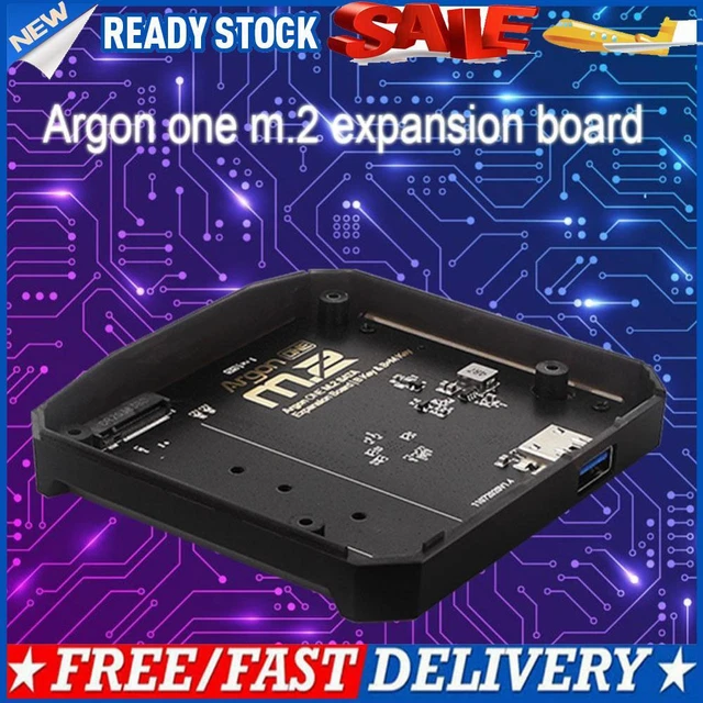 Argon ONE Case Expansion Board SSD Connected Aluminum Case for Raspberry Pi 4B