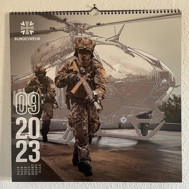 BUNDESWEHR KALENDER 2023  verschiedene Einheiten  auch KSK 