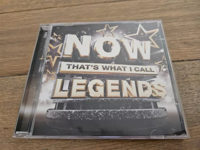 2CD NOW THATS WHAT I CALL LEGENDS (RARE 80s QUEEN MADONNA ABBA TINA TURNER WHAM)