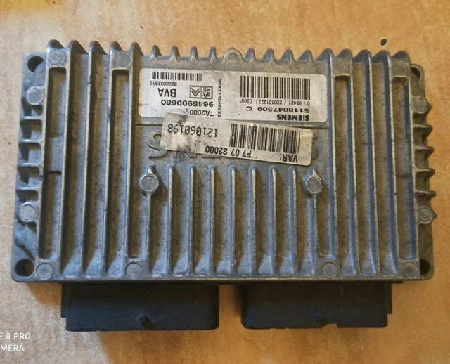 CITROEN C5 GEARBOX TRANSMISSION COMPUTER CONTROL ECU MODULE S118047509C