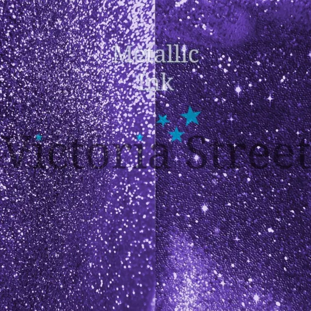 Victoria Street Glitter - Metallic Ink - Fine 0.008" / 0.2mm (Navy Blue Purple)