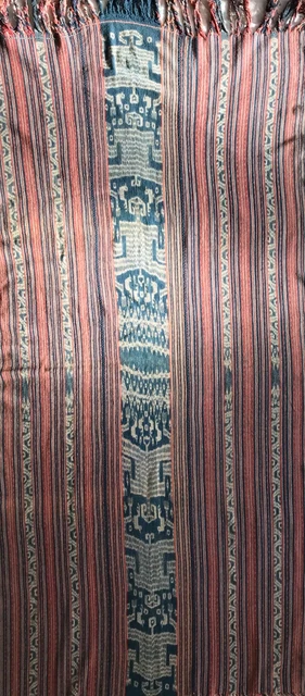 Buon tessuto vintage Ikat Timor Indonesia tessuti asiatici arredamento casa