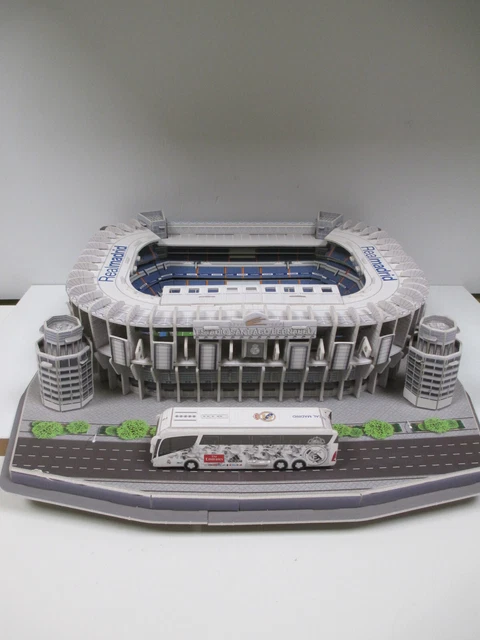 Puzzle 3D Géant Stade De Football – AC Milan, 113 Pièces, Grande Taille 30x23, Neuf
