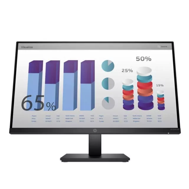 HP P24q G4 60,5 cm (23,8 Zoll) QHD Monitor IPS 60Hz 5ms Office PC Bildschirm