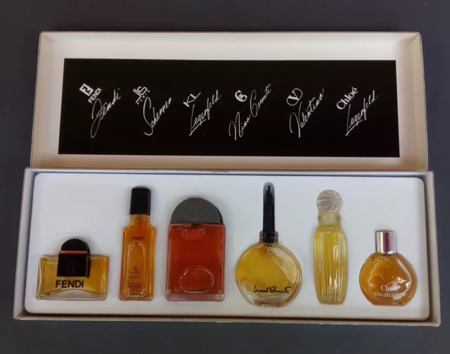 Miniatures De Parfum  Coffret Authentique, Complet Designer Collection