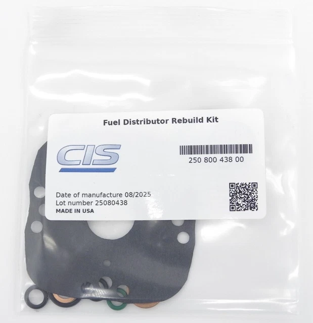 Repair Kit 4Cyl Bosch Fuel Distributor Jetronic for 84-93 Mercedes 190 VW Golf