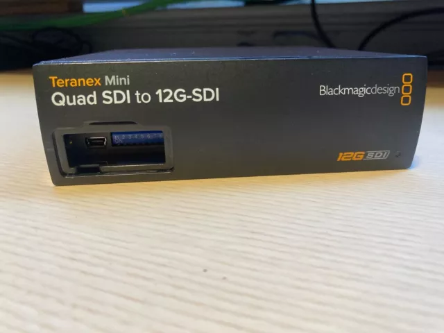 BlackMagic Teranex Mini Quad SDI to 12G-SDI Converter