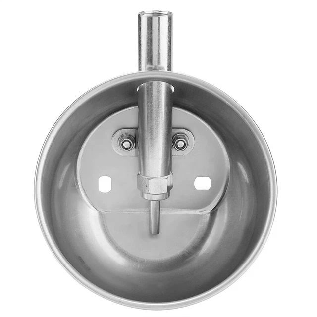 Tazón de agua potable de acero inoxidable lechones fuentes automáticas para beber ECM