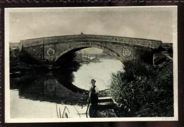 Tobacco Card, Cavanders, RIVER VALLEYS, 1926, Med, Tadpole Bridge, #81