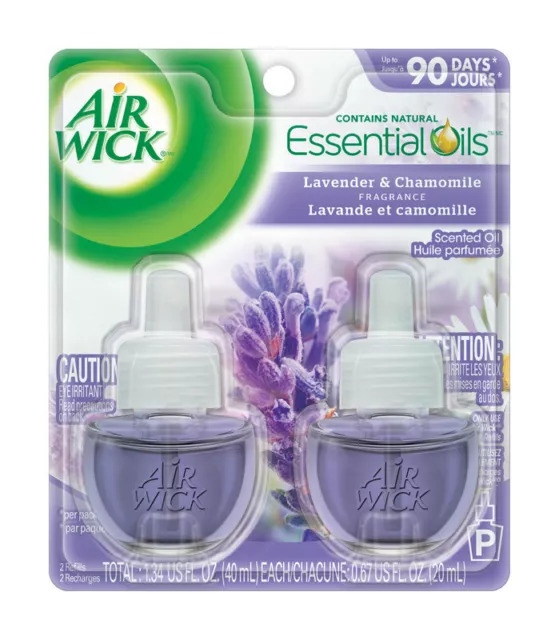Air Wick Lavande Et Camomille Parfum Désodorisant Recharge 19.8ml Liquide