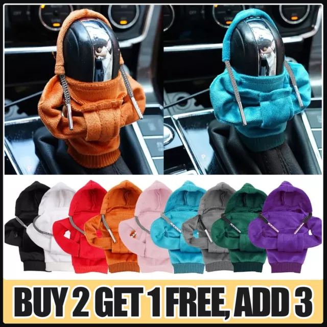 FUNNY GEAR SHIFT Knob Cover Auto Car Hoodie Sweatshirt Knob Gear Stick  Protector £3.70 - PicClick UK