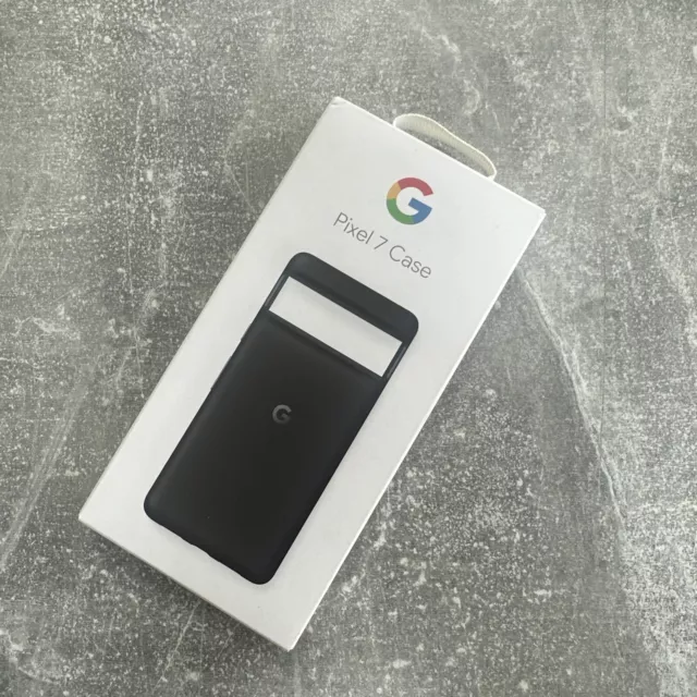 Offizielle Original Google Pixel 7 Anthrazit Hülle Cover Ga04452 Original