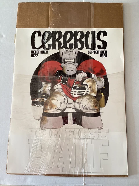Framed “CEREBUS - The First Half Dec 77 To Sept 91”  Poster By Dave Sim